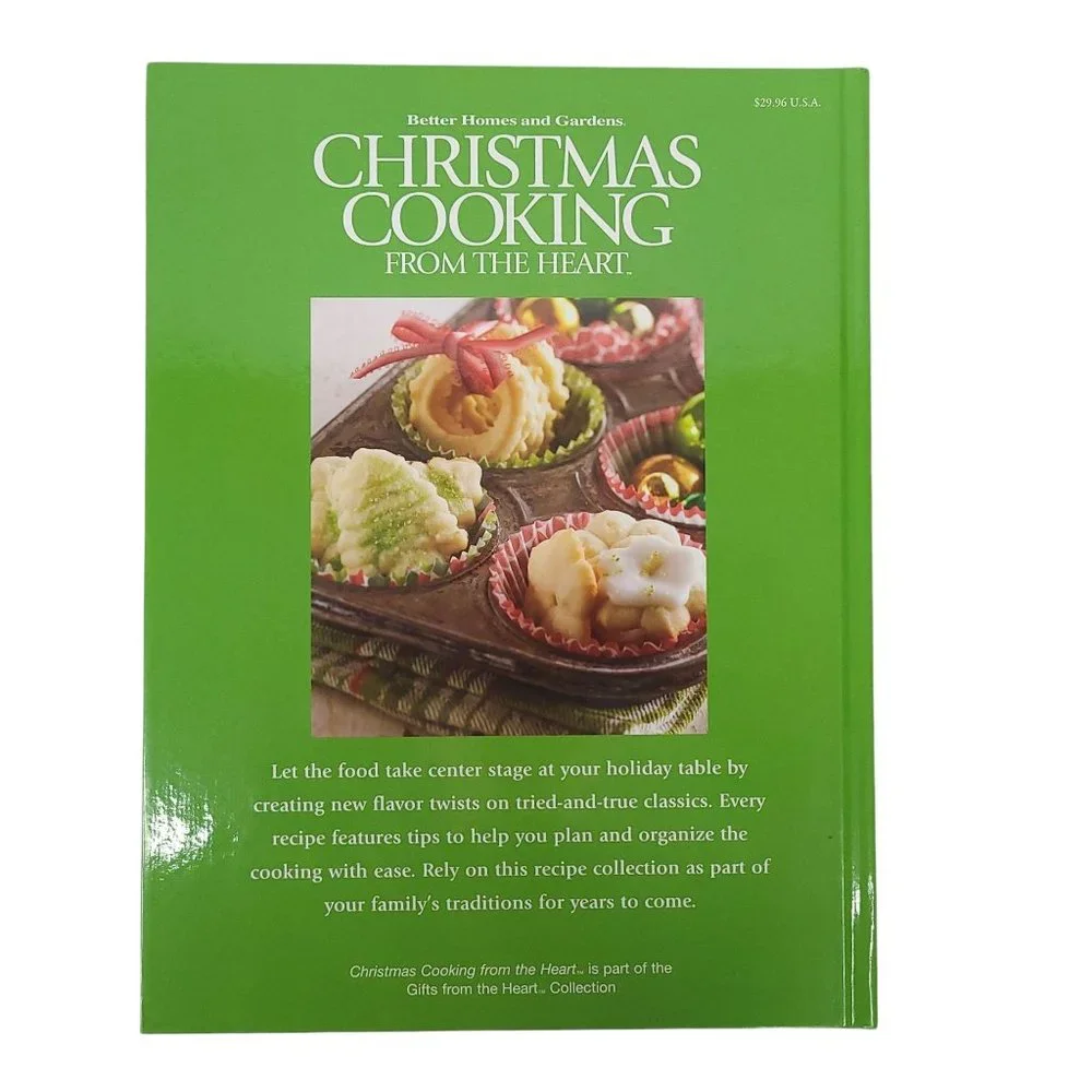 Better Homes And Gardens Christmas Cooking From The Heart 2009 Hardcover